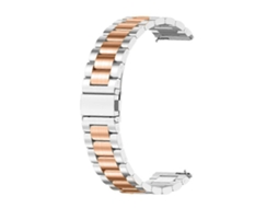 Pulseira De Aço Com Três Contas Para Relógio Huawei Gt 3 Pro De 46 Mm