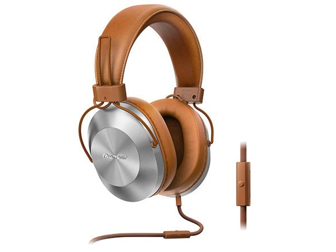 Auscultadores com Fio PIONEER SE-MS5T-T (Over Ear - Microfone