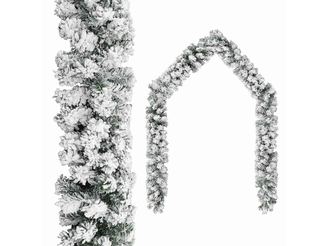 Christmas Garland, Christmas Garlands Vidaxl Verde Pvc (5 M)