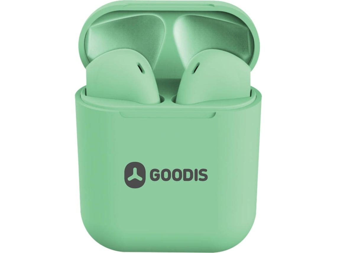Auriculares Bluetooth True Wireless GOODIS (Outlet Grade A - In Ear - Microfone - Verde)