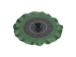 Laxiscreed Fonte Solar Flutuante Com Lotus, Proteção Nível De Água Baixo E 8 Bicos