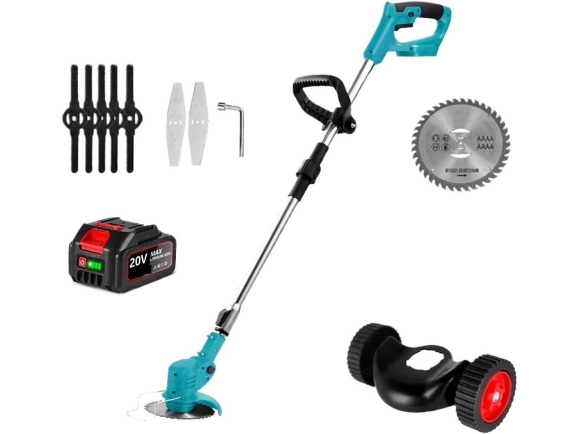 Tondeuse À Gazon Électrique Sans Fil, Coupe herbe Flexível SFUSHOS