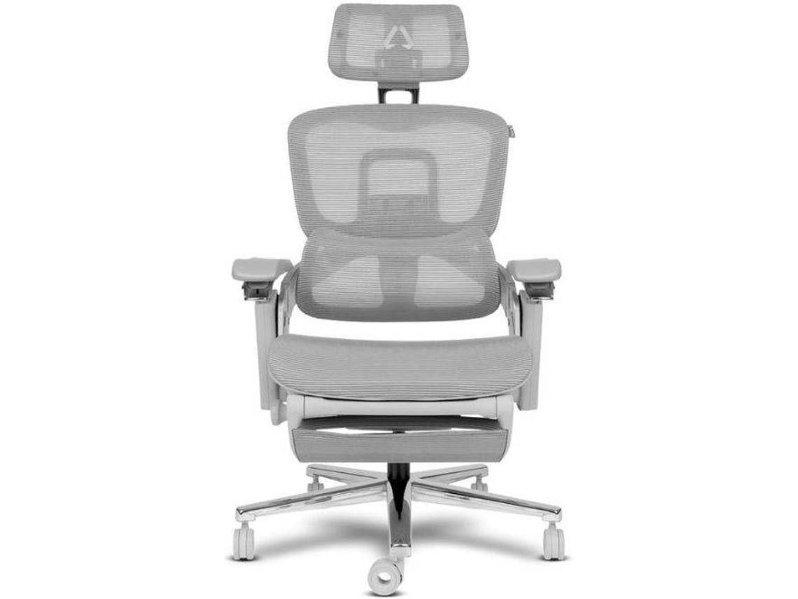 Cadeira Gaming  ALPHA GAMER Tide (Até 130 Kg - Elevador a Gás Classe 4 - Cinzento)