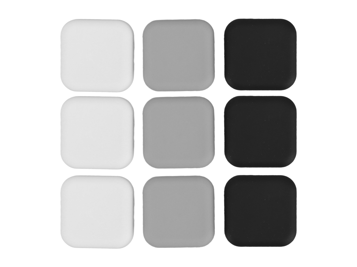 Almofadas De Proteção De Silicone (pacote Com 12, Amortecedor, Silencioso E Anti-colisão)