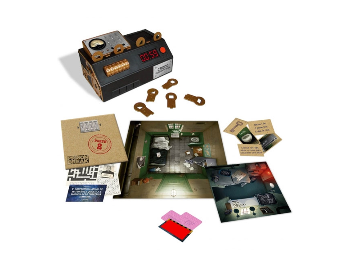 Jogo de Tabuleiro CONCENTRA Escape Room