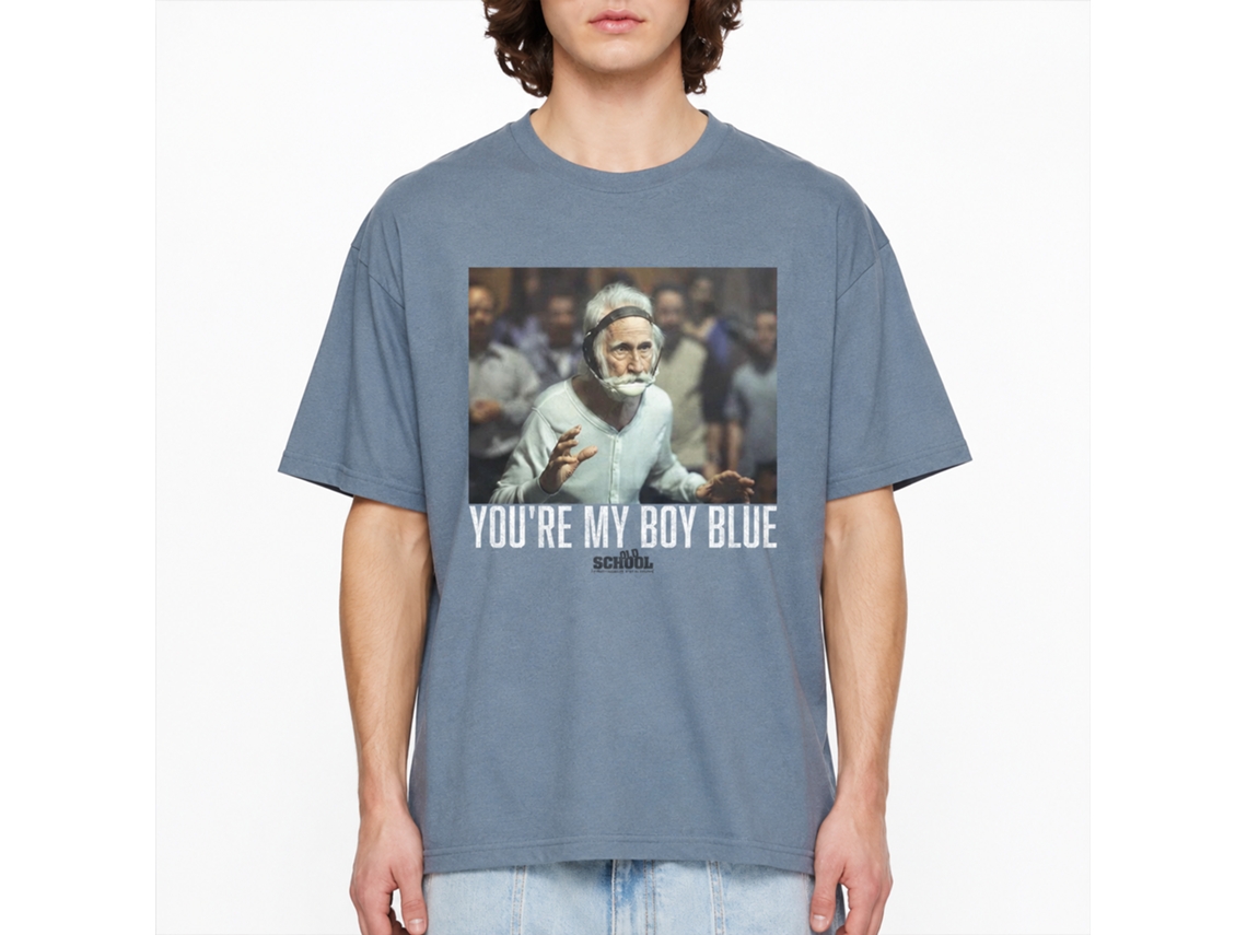 Rockinstone Old School Movie You're My Boy Heather Indigo Adult T-shirt Size:m