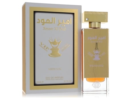 Perfume Masculino Ameer Al Oud Vip Original White Oud FRAGRANCE WORLD Eau de Parfum Unisex 2.7 Oz For Men 80 Ml