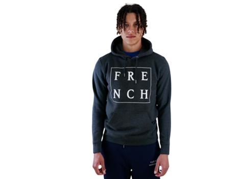 Casaco Unissexo LES PETITS BASICS Capuz French Algodão Orgânico Cinzento (XS)