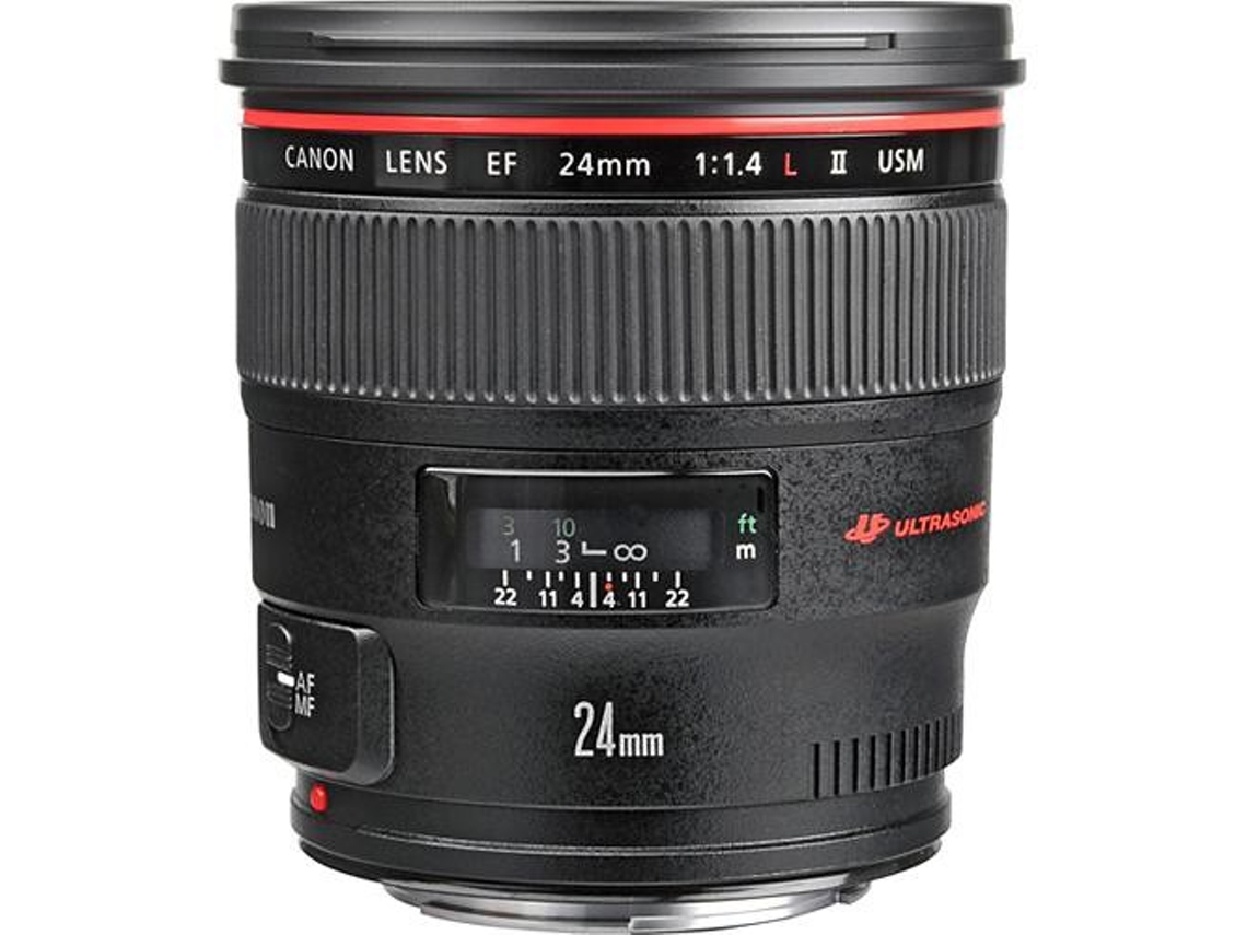 Objetiva CANON EF 24mm f/1.4L II USM (Preto - Encaixe: Canon EF)