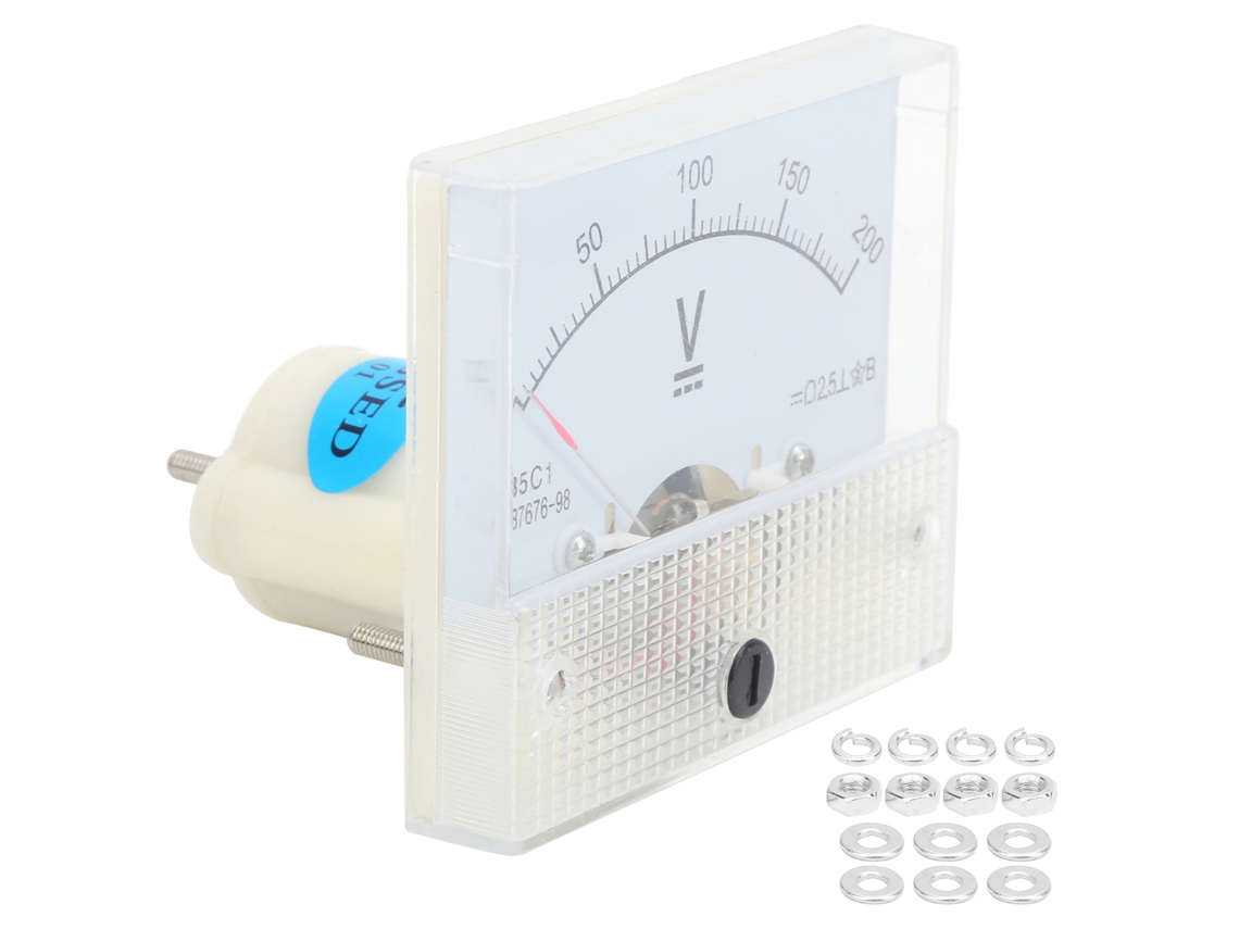 Yuru voltímetro CC com Ponteiro 85c1 S/MARCA
