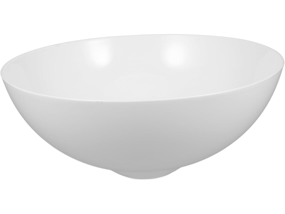 Cúpula De Acrílico Branca De Substituição E27 290mm Compatível Com Luminárias Pendentes.