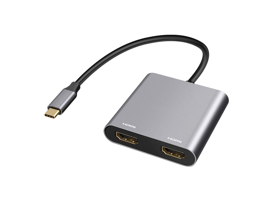 Adaptador Usb-C para 2X Hdmi ZRUXE