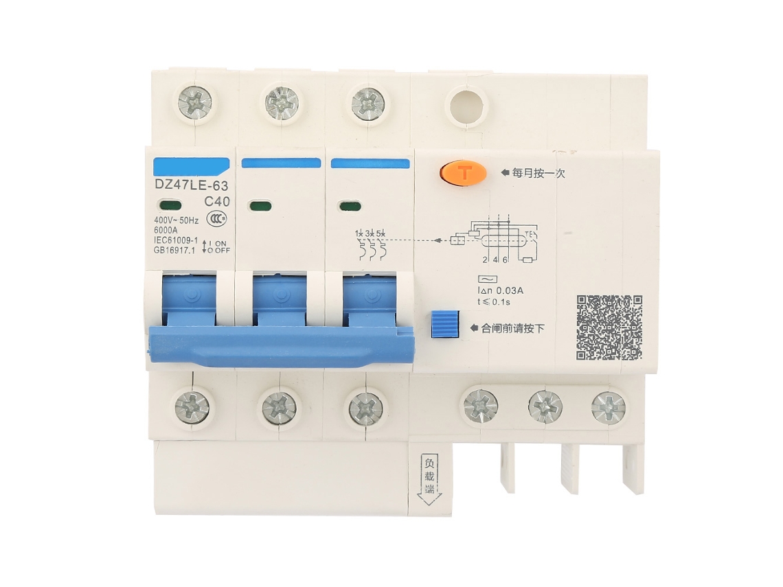 Interruptor De Proteção Contra Fugas Laxiscreed 40a Para 400v, Controlo De Corrente Fiável