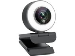 Webcam 1080p Hd Ring Light Ajustável Embutido Com Microfone Advanced Autofocus Streaming Web Camera Para Xbox Gamer Facebook Youtube