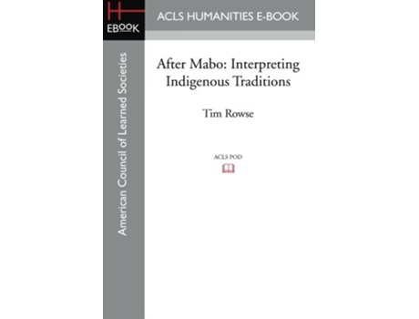 Livro After Mabo de Tim Rowse (Inglês)