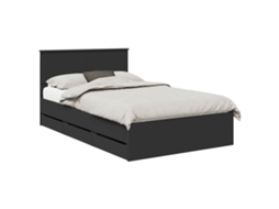 Estrutura de Cama com Cabeceira MAISON EXCLUSIVE (160x200 cm)