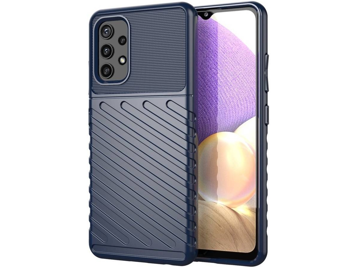 Capa Samsung Galaxy A52 /A52 5G LMOBILE Flexível TPU Azul