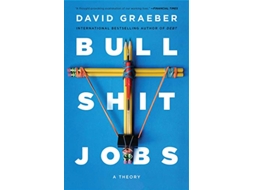Livro Bullshit Jobs de David Graeber (Inglês)