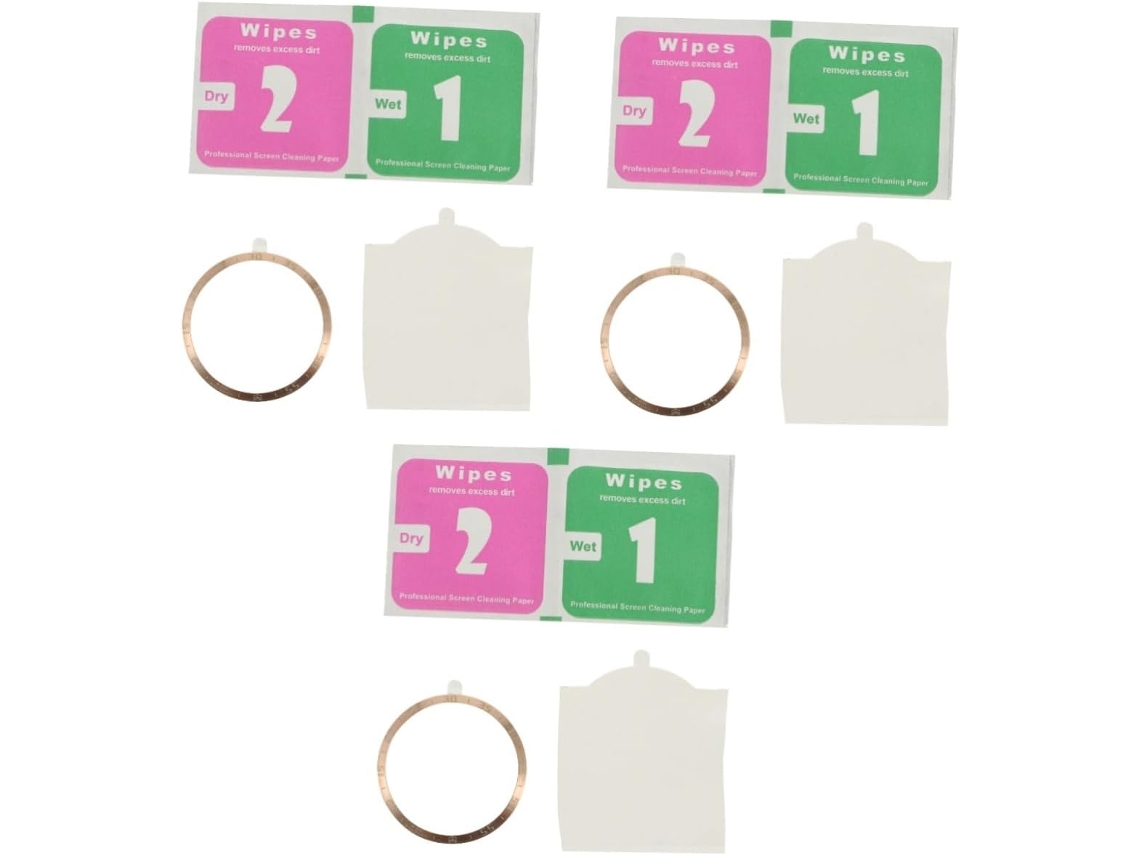 Conjunto De 3 Anéis Proteção Para Relógio Inteligente, Compatíveis