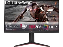 Monitor Gaming LG UltraGear 32GN650-B (31.5'' - 1 ms - 165 Hz - AMD Radeon FreeSync Premium)