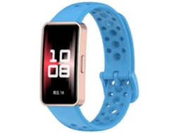 Pulseira De Silicone Respirável Com Furos Xdfind Para Huawei Band 10 / 9 / 8