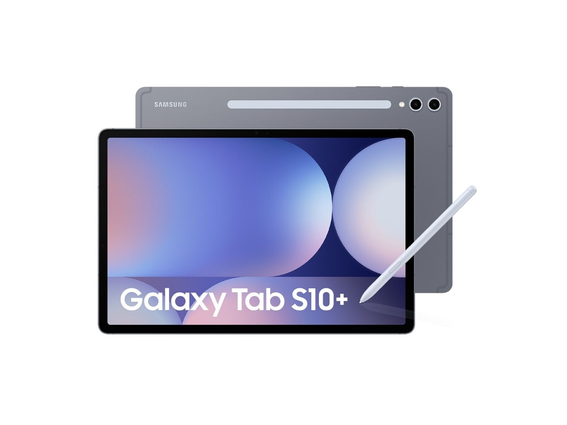 Tablet SAMSUNG Galaxy Tab S10+ (Cinzento - 12 GB RAM - Tomada EU - 12,4" - 256 GB)