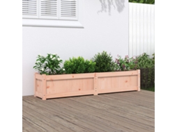 Vidaxl Vaso/floreira De Jardim 150x31x31 Cm Madeira De Douglas Maciça