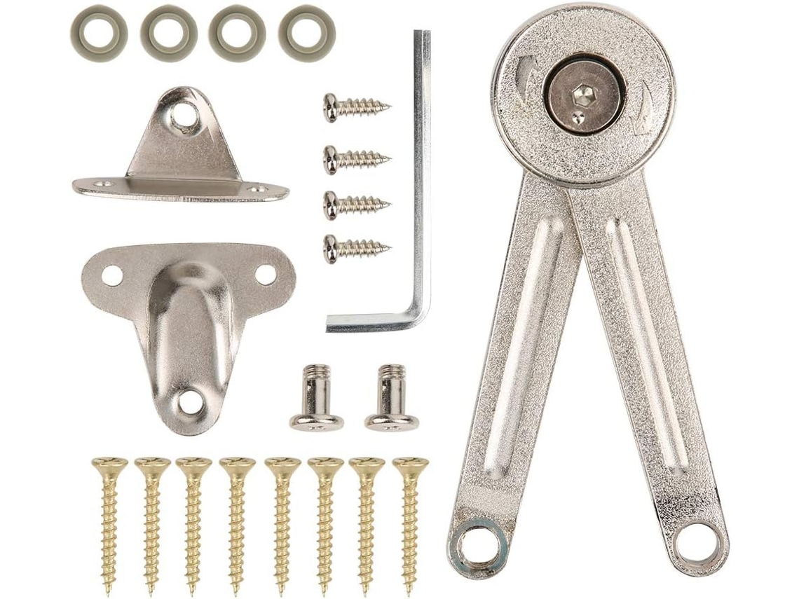 Haste De Suporte Para Armário, Em Liga Zinco Porta Cozinha, Com Kit