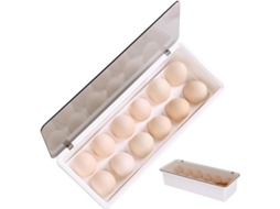 Porte-oeufs Pour Réfrigérateur,organisateur D'œufs Avec 12 Cases Pour Comptoir De Cuisine - Boîtes De Stockage