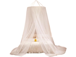 Cortinas De Dossel Para Cama, Dossel Decorativo, Alças De Fixação Fáceis Usar, Barreira Dobrável Para Casa, Quarto E