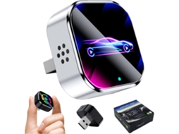 Adaptador Carplay Sem Fio 2 em 1 para iPhone e Android CZHHMART