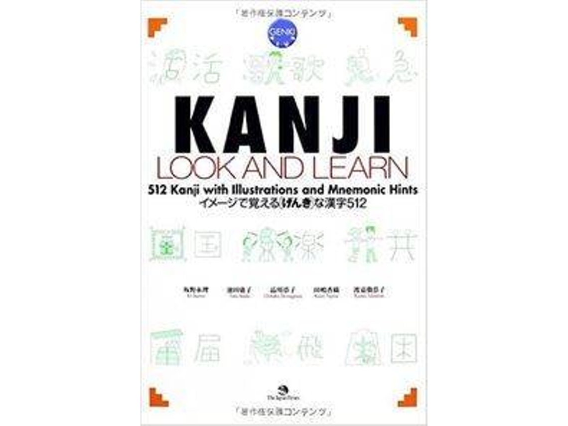 Livro Kanji Look And Learn (Japonês)