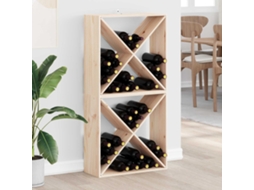 Vidaxl Escorredor De Vinho 2 Unid. Natural 62 X 25 X 62 Cm