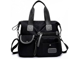 Bolsa Tote AQUAFORGE com múltiplos bolsos, alça, nylon