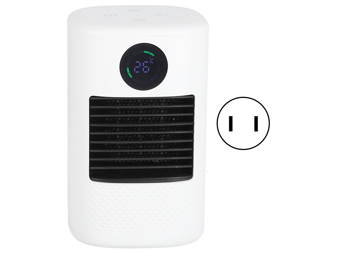 Aquecedor digital inteligente, display, ar quente, mesa, 110v LAXISCREED