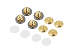 Peças De Pé De Apoio De Isolamento Para Alto-falantes Hifi Base Cone 28x25mm