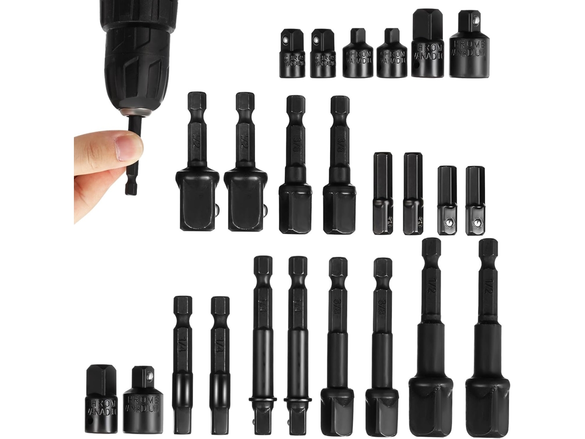Conjunto De Adaptadores E Tomadas De Extensão