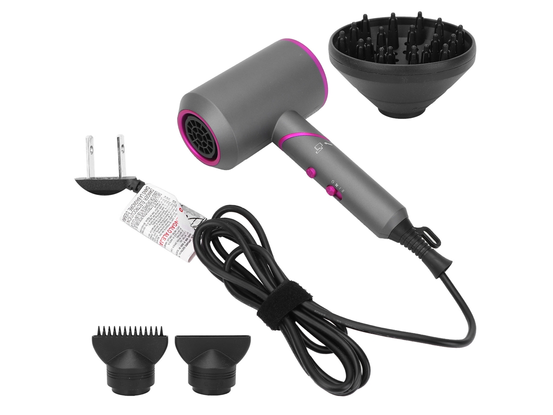 2026 secador de Cabelo Profissional Dobrável 1600 1800w Ânion Silencioso para Lar, Hotel e Viagem