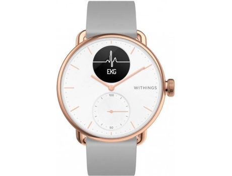 ScanWatch 38mm Branco/Rose gold