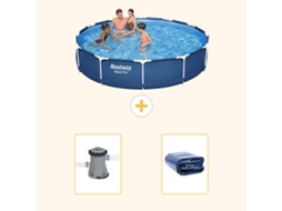 Bestway Piscina Bestway Steel Pro Redonda - 366x76 Cm - 3-peças S22308
