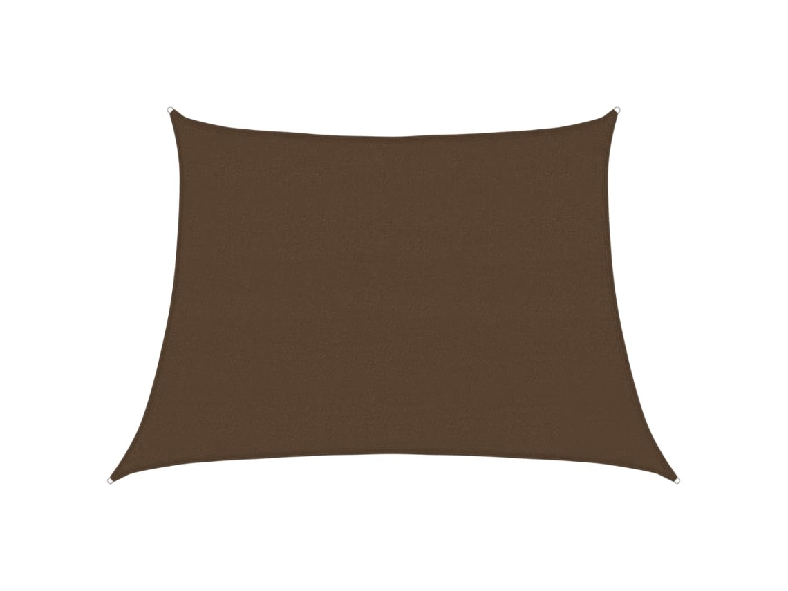 Sun Sail, Sun Sails Vidaxl Marrom Polietileno (4/5 X 3 M)