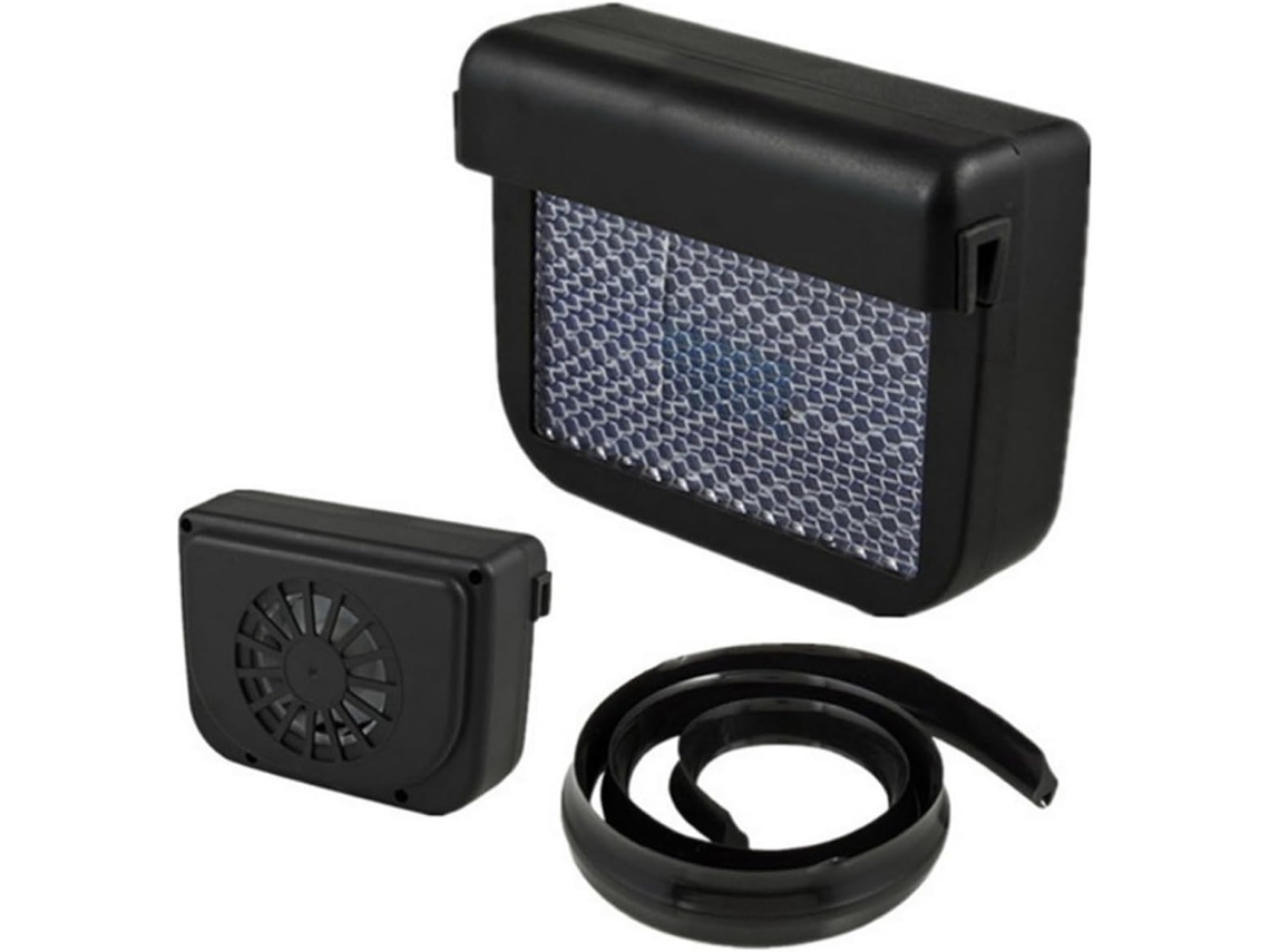 Ventilador De Exaustão Para Carro Movido A Energia Solar: Resfriamento Eficiente, Baixo Ruído, Tamanho Compacto - Ideal