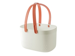 Bolsa de Maquiagem Transparente com Zíper Cinza S/MARCA