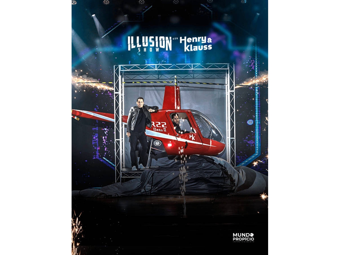Bilhete ILLUSION SHOW COM HENRY E KLAUSS|LISBOA