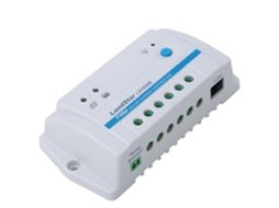 Laxiscreed Controlador Solar De Carga E Descarga 12v/24v Automático Pwm