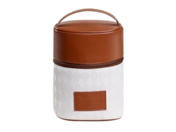 Bolsa de Maquiagem Pu, Leve, Portátil, com Zíper e Alça para Cosméticos e Viagens com S/MARCA