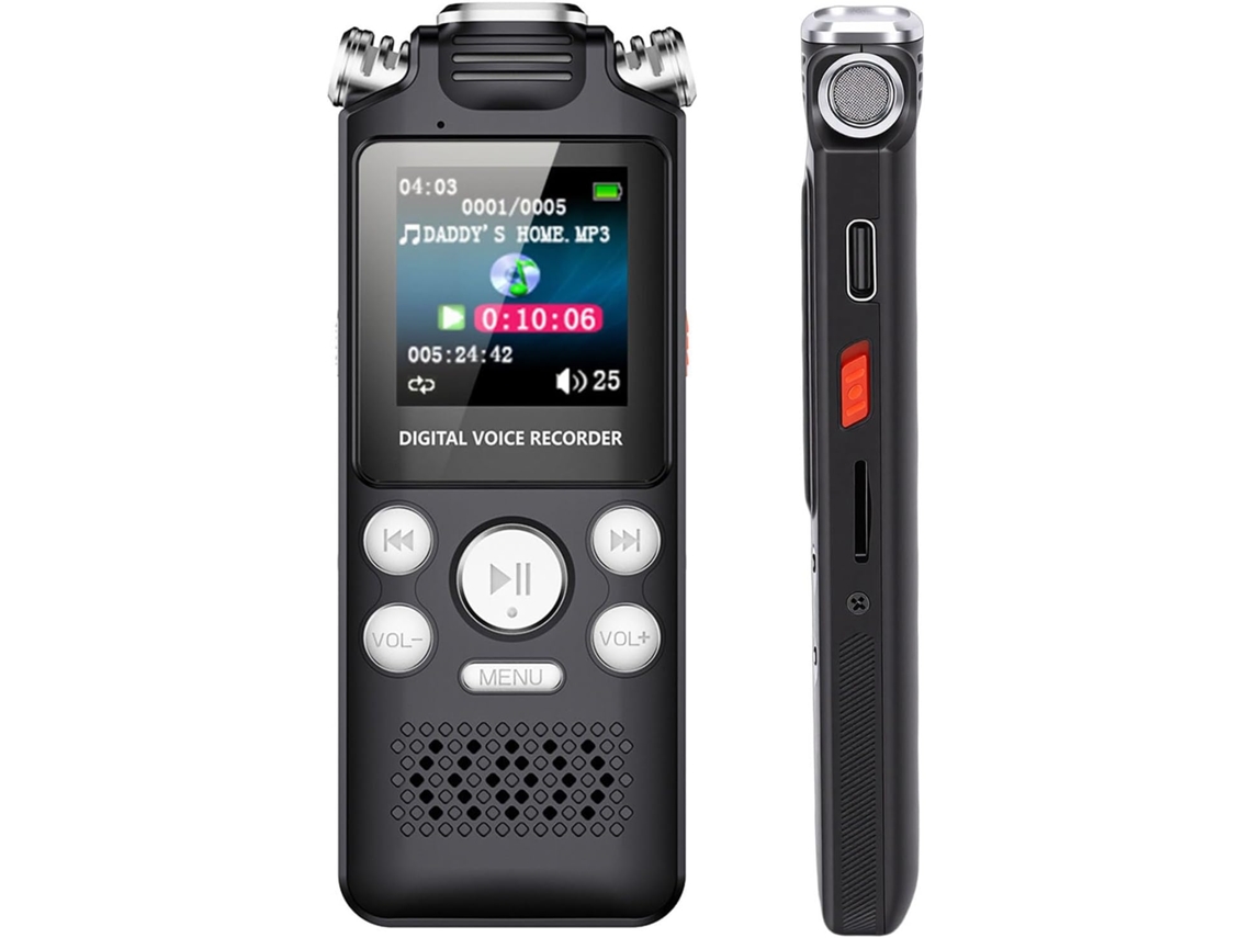 Luocute Gravador Vocal Numérico Com Redução De Bruto Ai E (32gb)