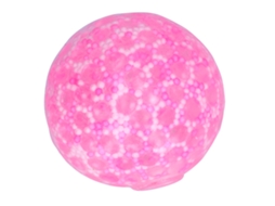 Bola antiestresse WalshLXq para crianças maiores de 3 anos, bola de descompressão para apertar, rosa