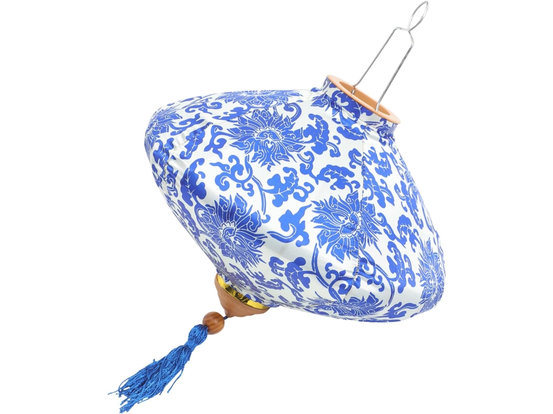 Lanterna Decorativa Chinesa, Lanterna De Seda Vietnamita, Decoração Asiática Para Exteriores Gokoco