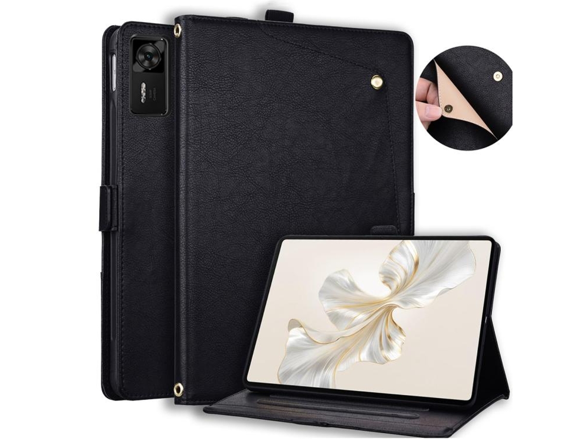 Capa Protetora Halinuia Para Lenovo Legion Y700 Gen 5 2026 Estojo Em Couro Vegano Com Bolso Frontal